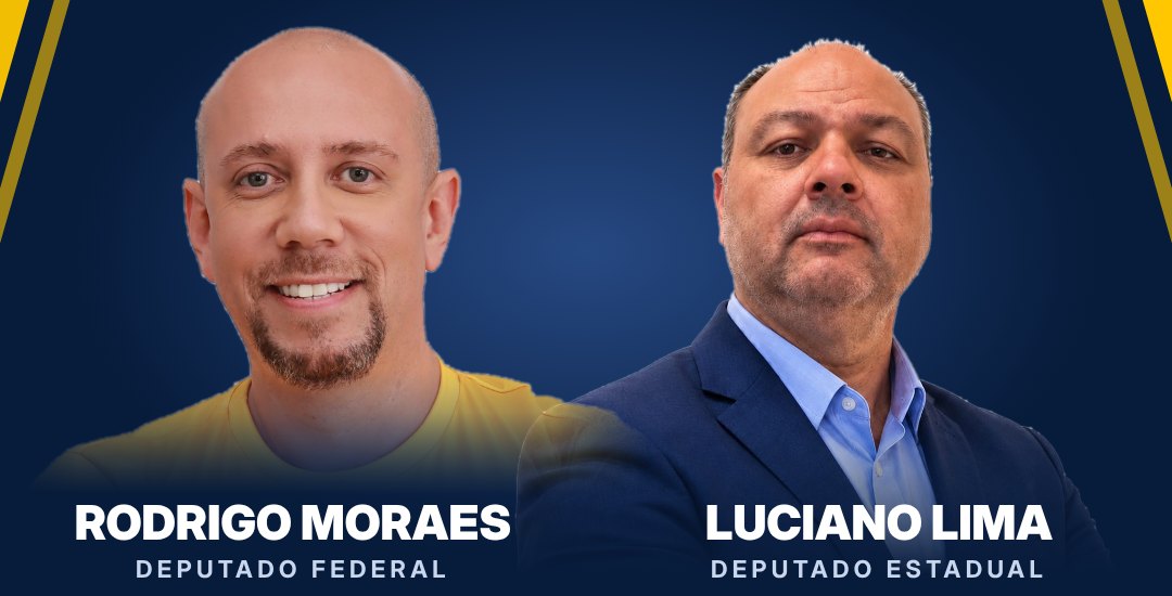 Rodrigo Moraes e Luciano Lima, candidatos da Democracia Cristã